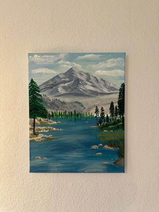 Bergsee in der Stille
